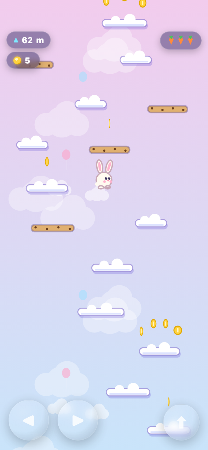Hüpf-Hase Himmelwärts