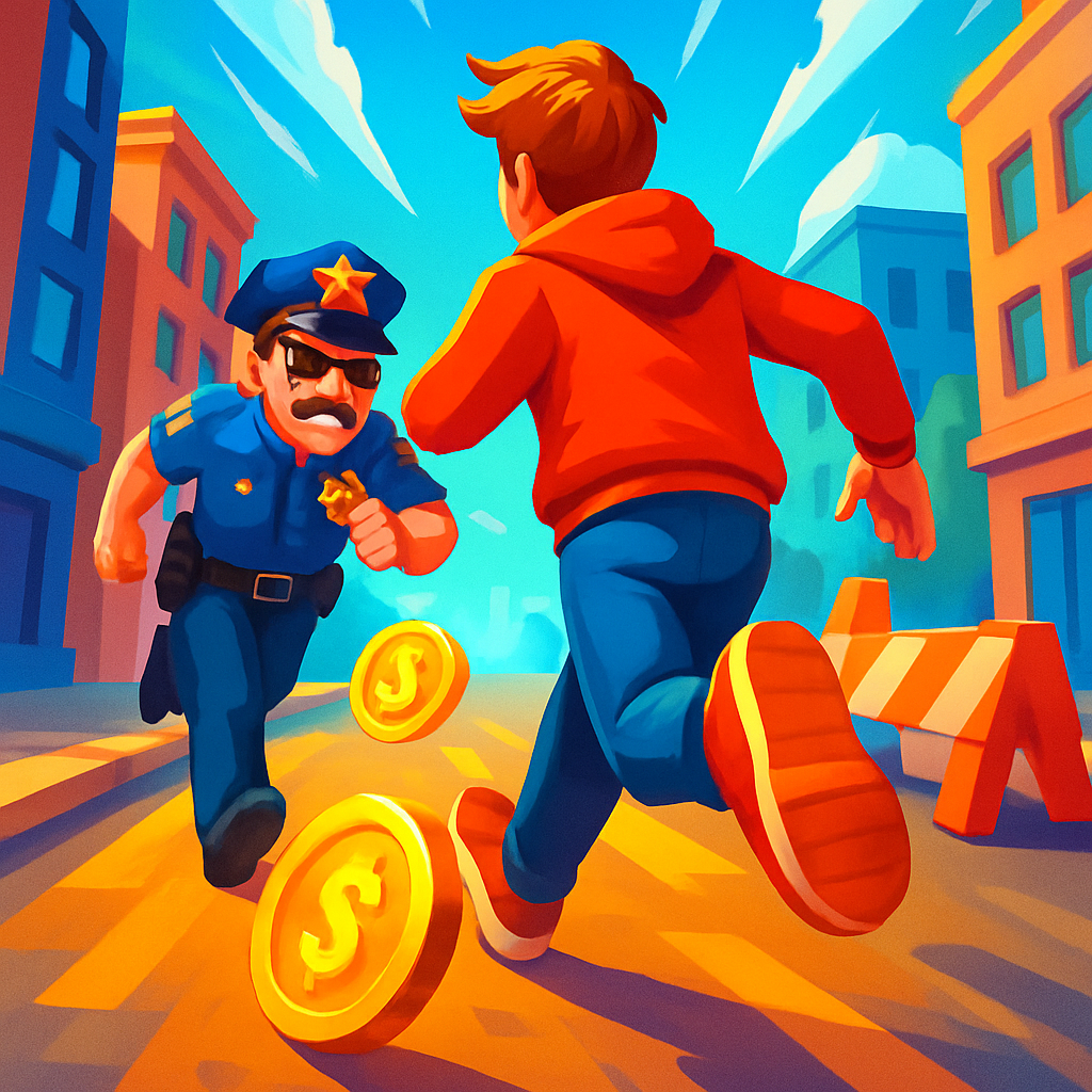 Cop Chase Runner
