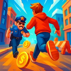 Cop Chase Runner