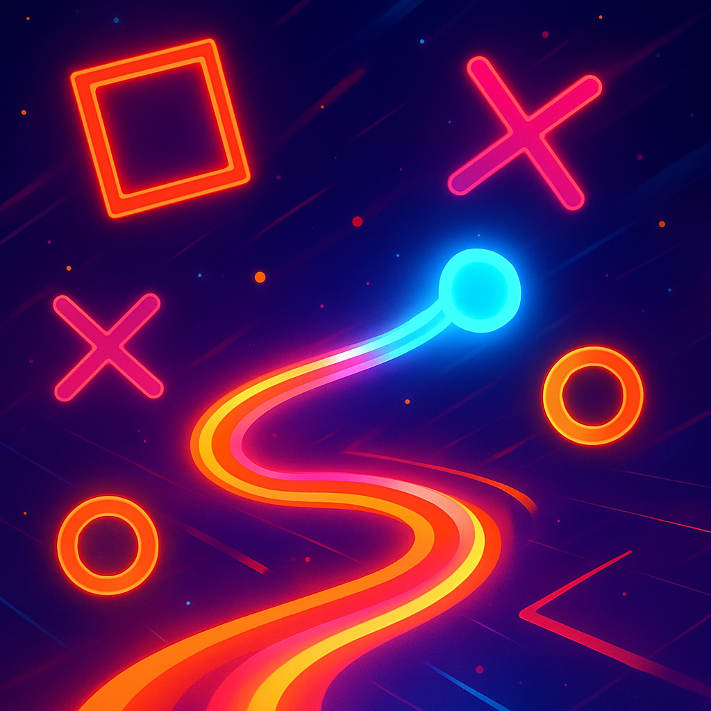 Neon Drift Dots