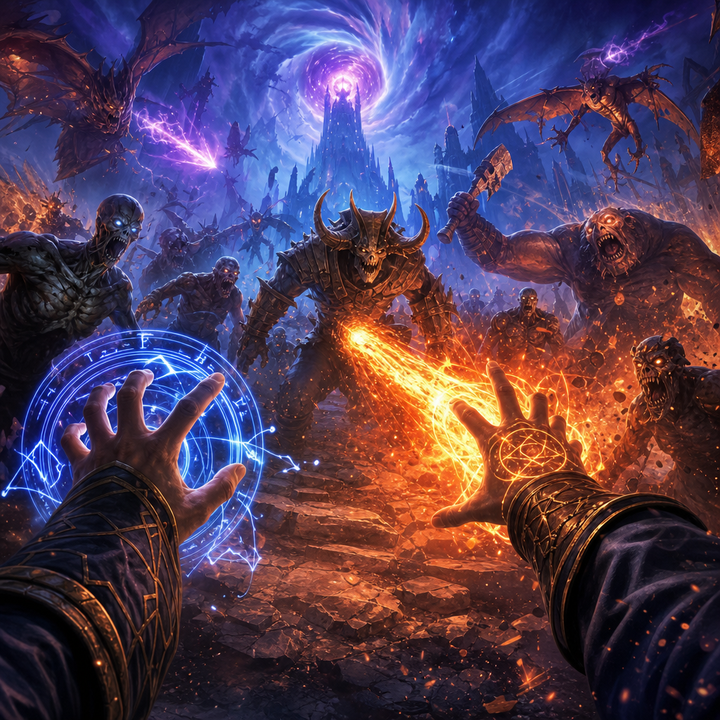 Arcane Sight: First-Person Wizard