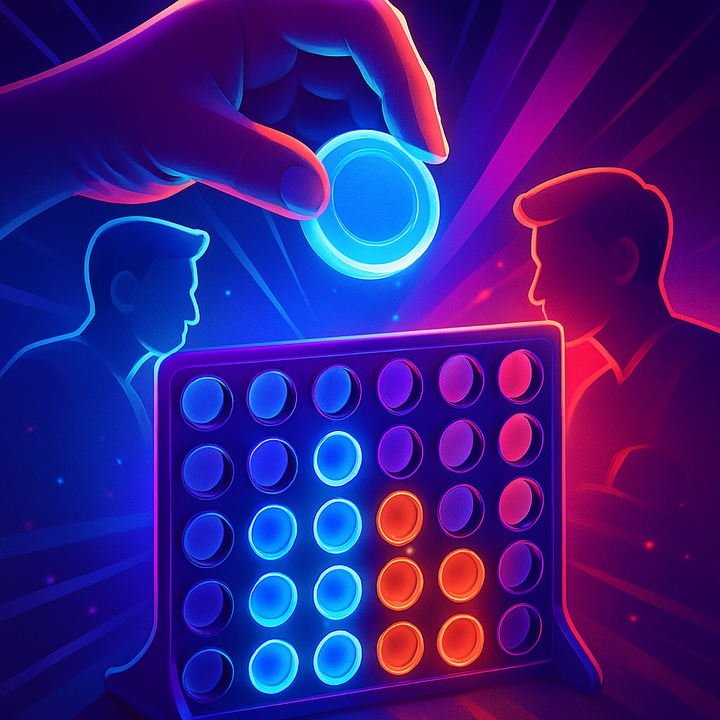 Neon Connect Four