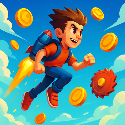 Sky Sprint: Jetpack Escape